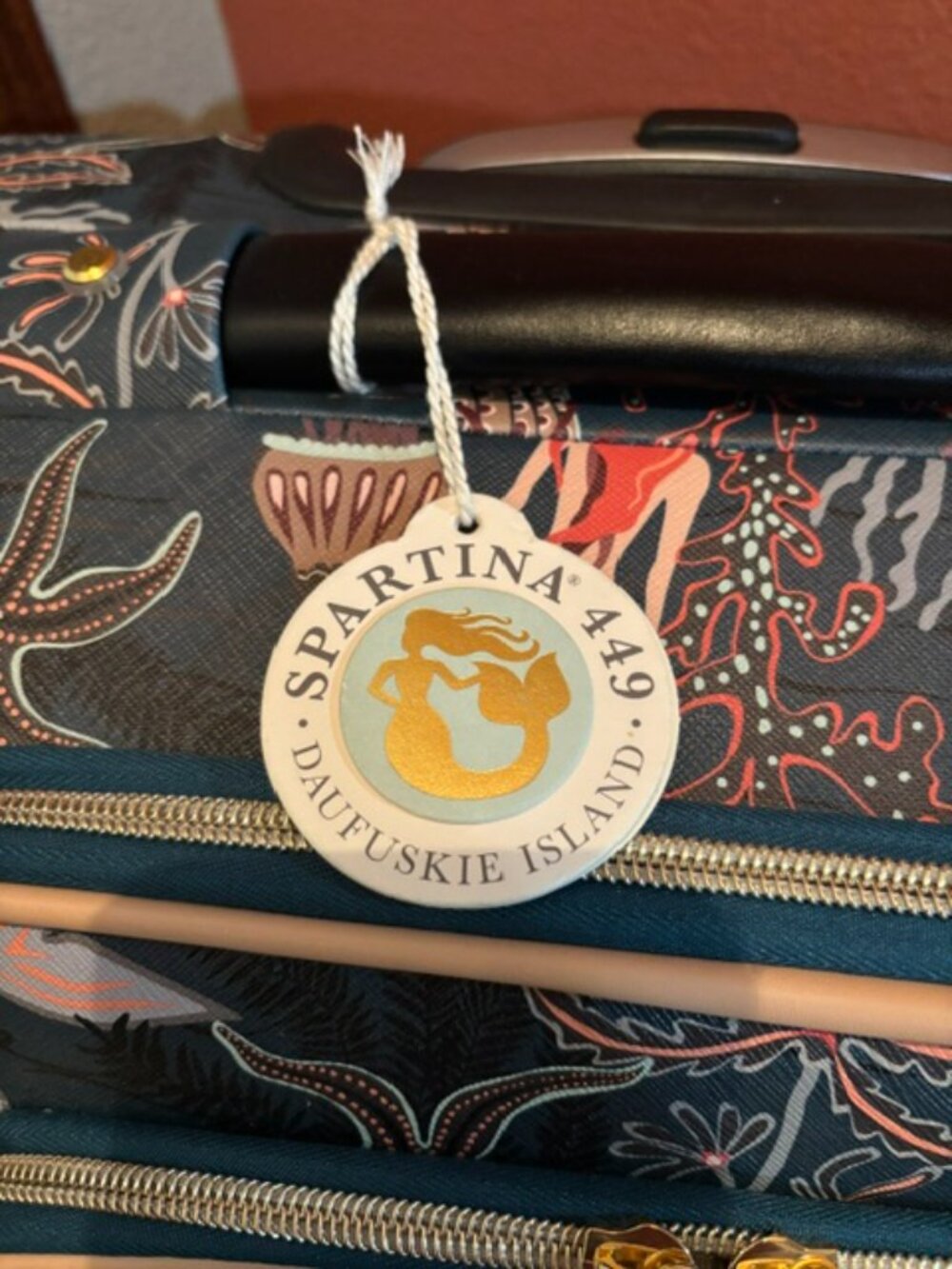 Spartina 449 Mystic Mermaid suitcase BNWT - Picture 3 of 4
